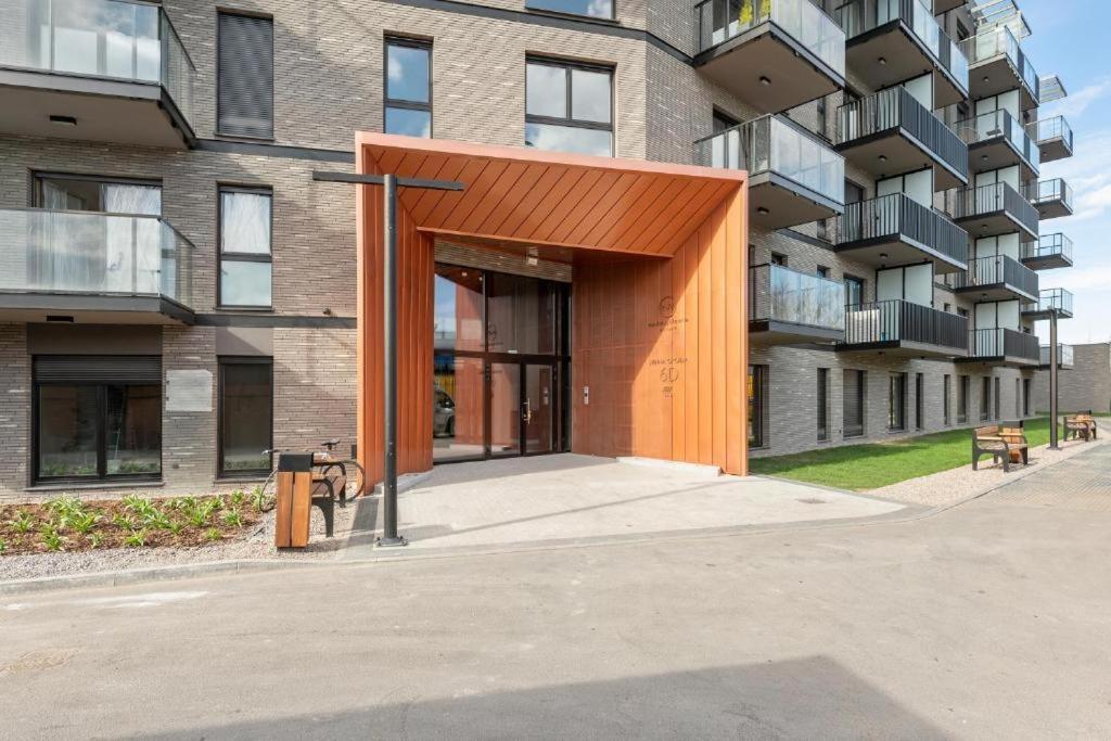 Gdansk Nad Motlawa Nowy Apartament Nadmotlawie Exterior foto